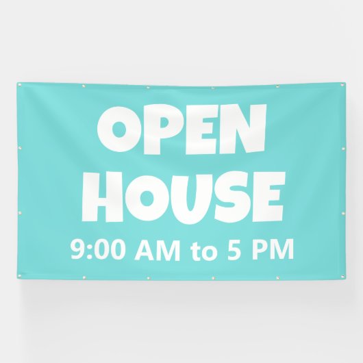 OPEN HUIS Aangepaste banner (Horizontaal)
