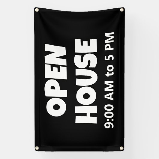 OPEN HUIS Aangepaste banner (Verticaal)