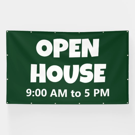 OPEN HUIS Aangepaste banner (Horizontaal)