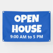 OPEN HUIS Aangepaste banner (Horizontaal)