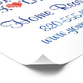 Open huis aanpassen foto afdruk (Hoek)