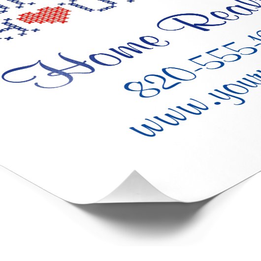 Open huis aanpassen foto afdruk (Hoek)