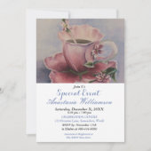 OPEN HUIS FEEST EVENT UITNODIGEN KAART (Voorkant)