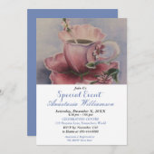 OPEN HUIS FEEST EVENT UITNODIGEN KAART (Voorkant / Achterkant)