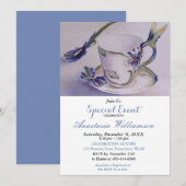 OPEN HUIS FEEST EVENT UITNODIGEN KAART (Voorkant / Achterkant)