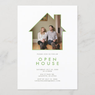 Open Huis Feest Uitnodiging