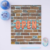 OPEN HUIS FLYER (Enkel)