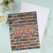 OPEN HUIS FLYER (Voorkant /achterkant)