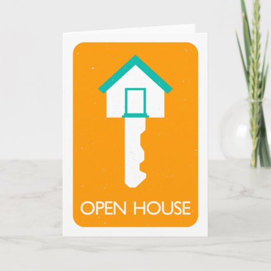 open huis housekey (Voorkant)