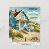 Open huis / Housewarming Party  Uitnodiging (Voorkant / Achterkant)