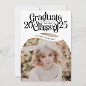 OPEN HUIS | Klasse van het 2025 HIGH SCHOOL AFSTUD Kaart (Achterkant)