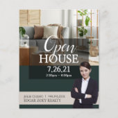 Open Huis Makelaar Flyer (Voorkant)