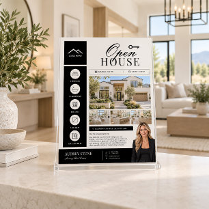 Open Huis Makelaar Flyer, Makelaar Flyer