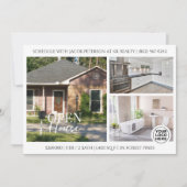 open huis | Onroerend goed Flyer uitnodiging (Voorkant)