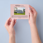 Open Huis Postkaarten en Flyers voor Vastgoed Doel (Hand)