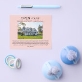 Open Huis Postkaarten en Flyers voor Vastgoed Doel (Enkel)