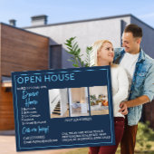 Open Huis Postkaarten voor Vastgoed Flyer