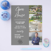 open huis | Reclamebrochure voor onroerend goed Flyer (Enkel)
