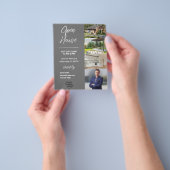 open huis | Reclamebrochure voor onroerend goed Flyer (Hand)