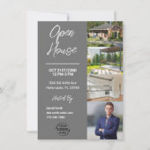 open huis | Reclamebrochure voor onroerend goed Kaart (Voorkant)