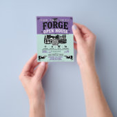 Open Huis Smederij Flyer (Hand)