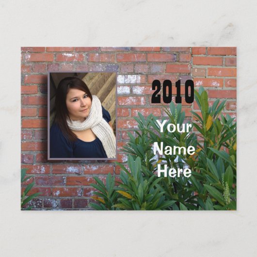 Open huis uitnodiging briefkaart (Voorkant)