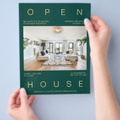 Open huis uitnodiging Sjabloon Flyer (Hand)