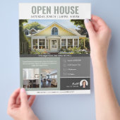 Open Huis Vastgoed Flyer (Hand)
