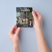 Open Huis Vastgoed Makelaar Flyer (Hand)