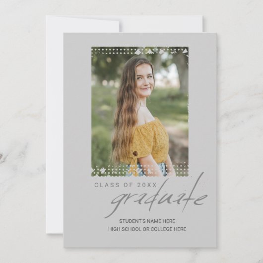 Open Huis voor Afstudeerfoto's Kaart (Voorkant)