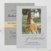 Open Huis voor Afstudeerfoto's Kaart (Voorkant / Achterkant)