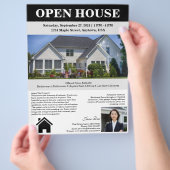 Open Huis voor Vastgoed Flyer (Hand)