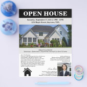 Open Huis voor Vastgoed Flyer (Enkel)