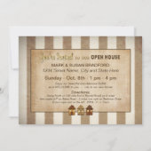 OPEN HUISINVITATIE - Business of Personal-Brown Kaart (Achterkant)