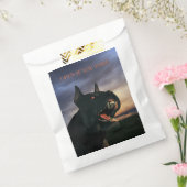 Open If You Dare. Big, black dog Bedankzakje (Gezegeld)