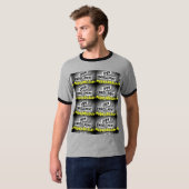 Open inschrijving t-shirt (Voorkant volledig)
