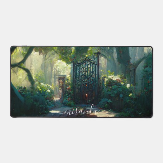 Open Iron Gate Mystic Forest leidt Secret Garden Bureaumat (Voorkant)