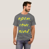 open je geest t-shirt (Voorkant volledig)
