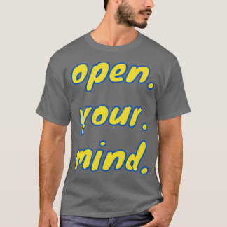 open je geest t-shirt