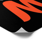 Open je geest voor je mond Poster (Hoek)