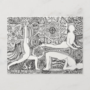 Open je hart briefkaart