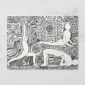 Open je hart briefkaart (Voorkant)