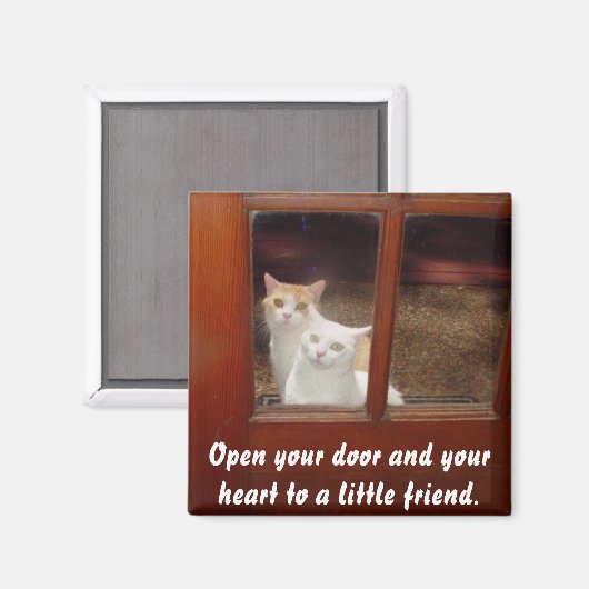 Open je hart magneet (Voorkant / Achterkant)