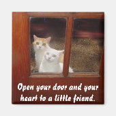 Open je hart magneet (Voorkant)