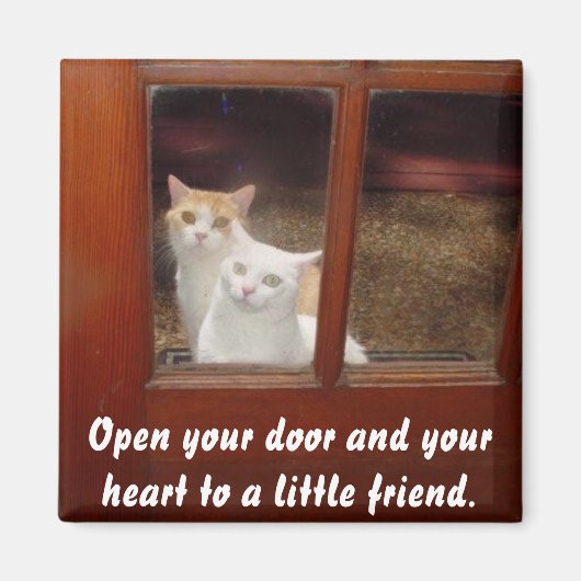 Open je hart magneet (Voorkant)