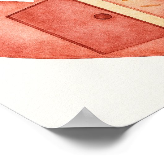 Open je hart poster (Hoek)