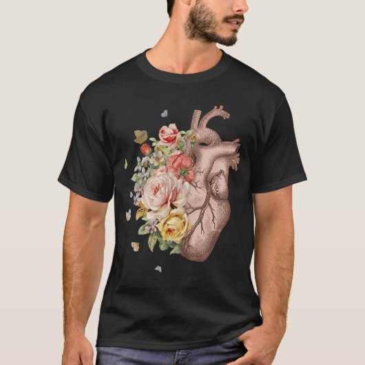 Open je Hart T-shirt (Voorkant)