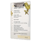 Open je ogen Inspirerend poëzie Klembord (Links)