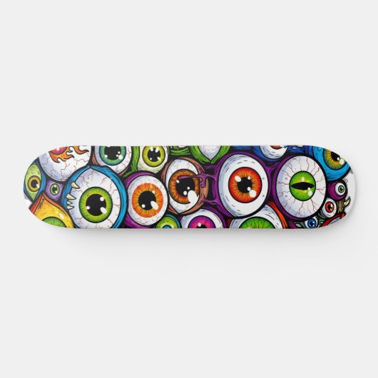 Open je ogen persoonlijk skateboard (Horizontaal)