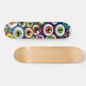 Open je ogen persoonlijk skateboard (Horizontaal)